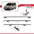 Citroen Nemo 3 (225) 2008-2017 Arası ile Uyumlu BASIC Model Ara Atkı Tavan Barı Gri 2 Adet