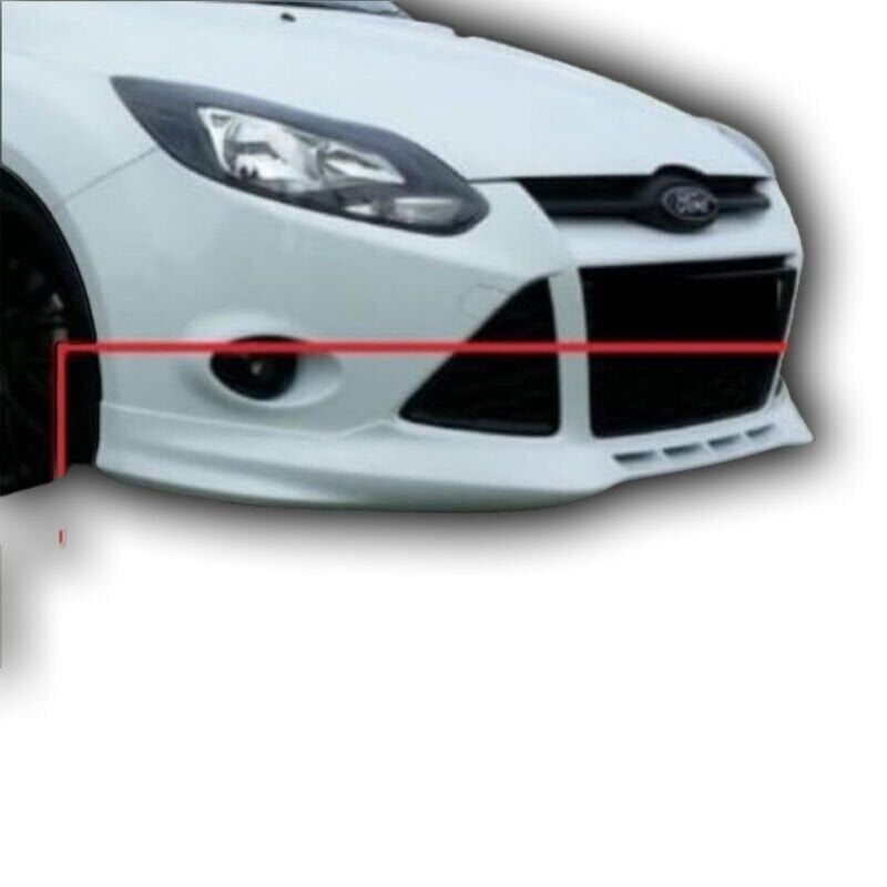 Ford Focus 3-3.5 Sedan Uyumlu Yedek Parça   Makyajsız Ön Tampon Eki Plastik Boyalı