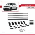 Suzuki Ignıs 2016 ve Sonrası ile Uyumlu BASIC Model Ara Atkı Tavan Barı Gri 3 Adet