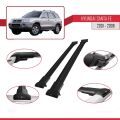 Hyundai Santa Fe (SM) 2001-2006 Arası ile Uyumlu FLY Model Ara Atkı Tavan Barı Siyah 2 Adet