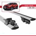 Renault Kadjar 2015-2022 Arası ile Uyumlu HOOK Model Ara Atkı Tavan Barı Gri 2 Adet