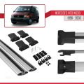 Mercedes Vito (W638) 1996-2003 Arası ile Uyumlu FLY Model Ara Atkı Tavan Barı Gri 2 Adet