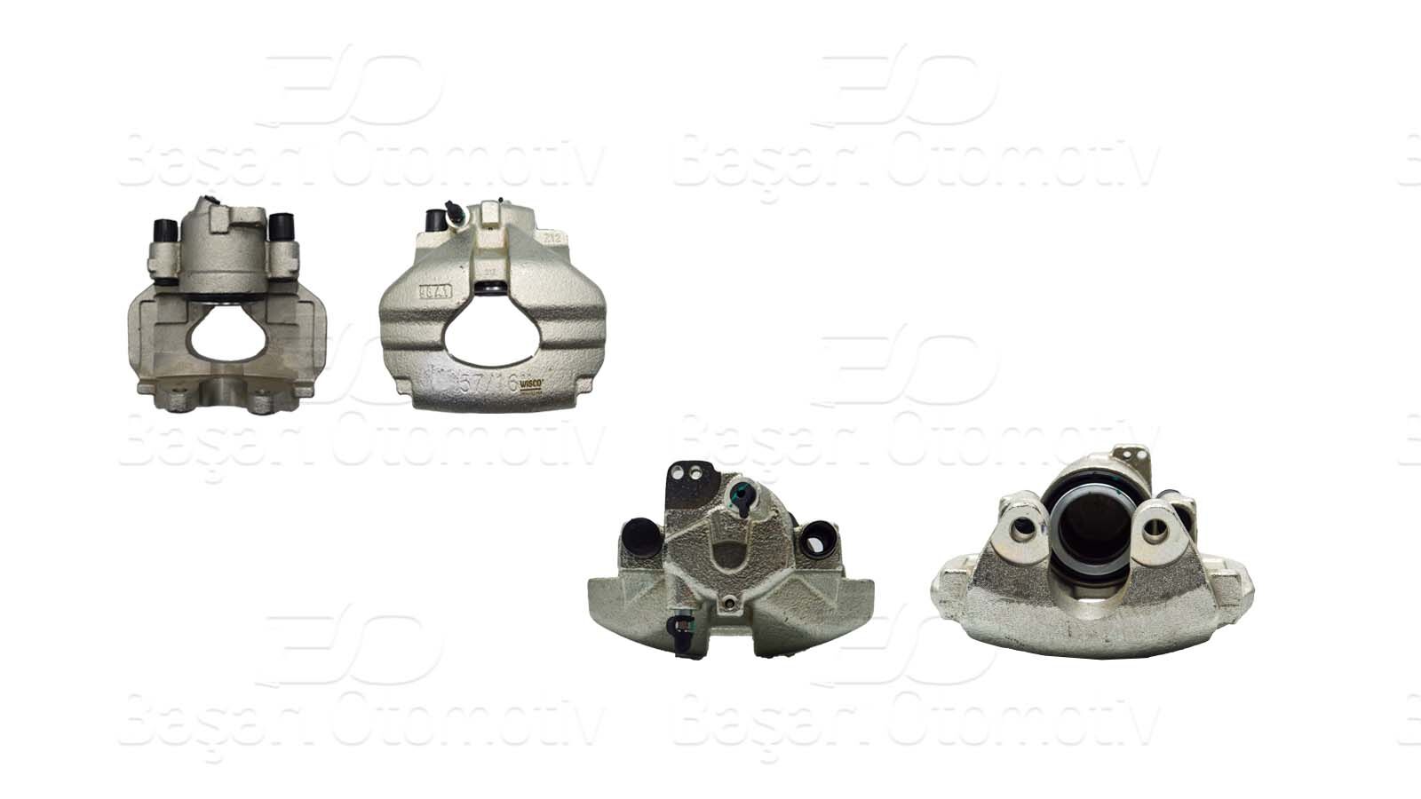 Volkswagen Sharan ve Seat Alhambra 1996-2010 Uyumlu Ön Sağ Fren Kaliperi (Motorsuz)