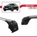BMW X6 (G06) 2020-2025 Arası ile Uyumlu ACE-2 Model Ara Atkı Tavan Barı Gri 2 Adet