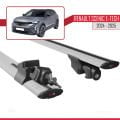 Renault Scenic E-Tech 2024-2025 Arası ile Uyumlu HOOK Model Ara Atkı Tavan Barı Gri 2 Adet