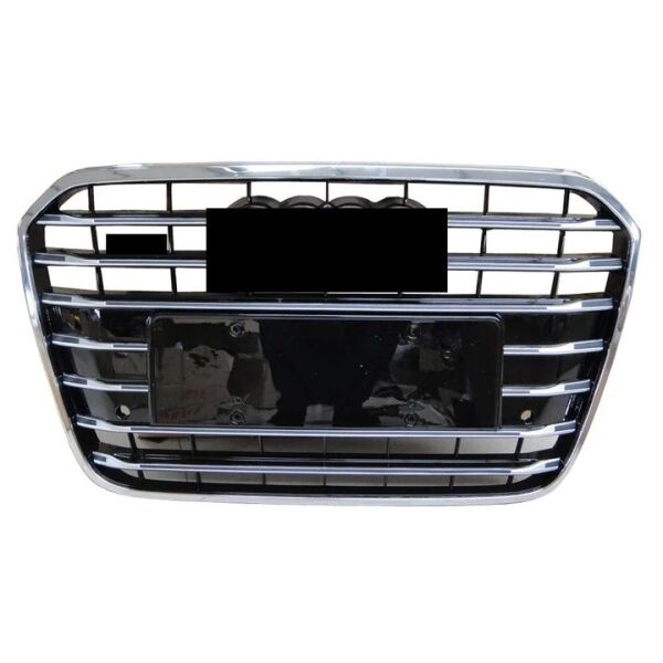 Audi A6 S6 Panjur Krom/Siyah 2011-2014 Arası Uyumlu