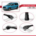 Ford Transit/Tourneo Connect 3 2022 ve Sonrası ile Uyumlu ACE-1 Ara Atkı Tavan Barı Siyah 3 Adet