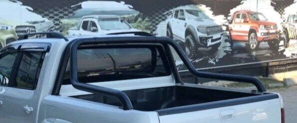 Mercedes X Class 2017+ Uyumlu Yedek Parça Canyon (Black) Siyah Roll Bar AQM4WD PRB28