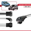 Ford Transit/Tourneo Courier Post-Facelift 2018-2022 Arası ile Uyumlu ACE-1 Ara Atkı Tavan Barı Gri 3 Adet