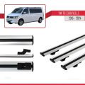 Volkswagen T6 Caravelle 2015-2024 Arası ile Uyumlu BASIC Model Ara Atkı Tavan Barı Gri 3 Adet