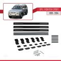 Opel Frontera Sport 2 1999-2004 Arası ile Uyumlu BASIC Model Ara Atkı Tavan Barı Siyah 3 Adet