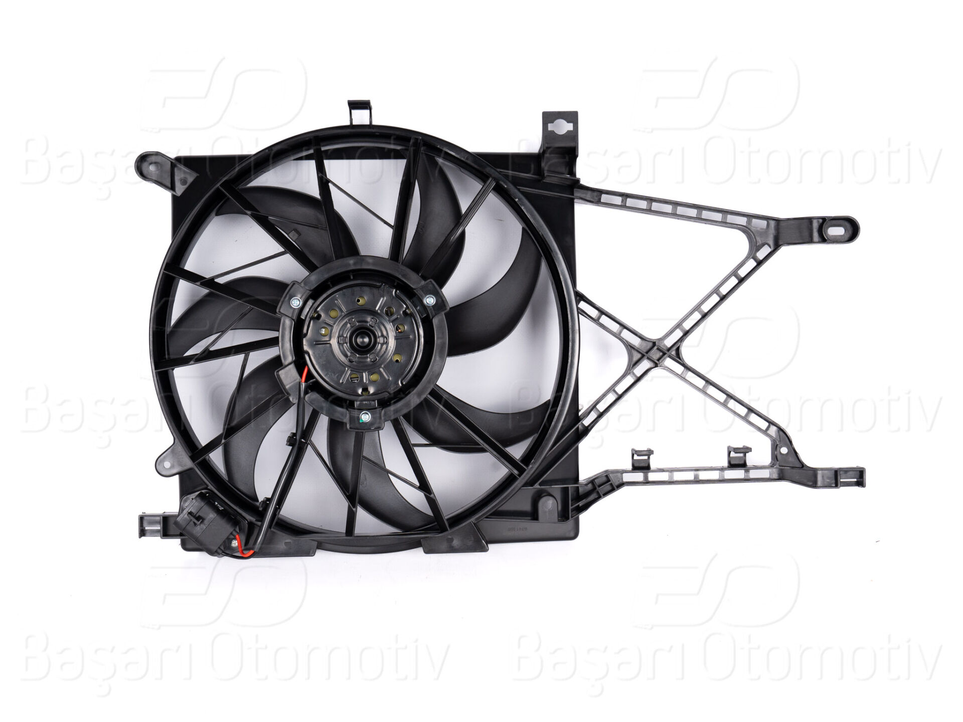 Opel Astra H Zafira B 2004 ve Sonrası Uyumlu Fan Motoru Davlumbazlı (390 MM-3 FIS-7 Kanat)