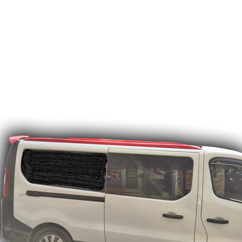 Renault Trafic Yapışık Tavan Çıtası Boyasız