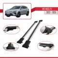 MG 5 EV 2022 ve sonrası ile Uyumlu FLY Model Ara Atkı Tavan Barı Gri 2 Adet