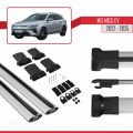 MG 5 EV 2022 ve sonrası ile Uyumlu FLY Model Ara Atkı Tavan Barı Gri 2 Adet