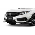 Honda Civic Fc5 2016 - 19 Modulo Ön Tampon Flap Plastik Boyasız