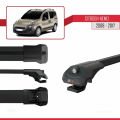Citroen Nemo 3 (225) 2008-2017 Arası ile Uyumlu ACE-1 Ara Atkı Tavan Barı Siyah 2 Adet
