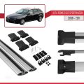 Alfa Romeo 159 (T939) SW 2006-2011 Arası ile Uyumlu FLY Model Ara Atkı Tavan Barı Gri 2 Adet