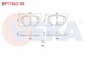 Citroen C4 Picasso II 2013- Arka Fren Balata 1.6 VTI / HDI