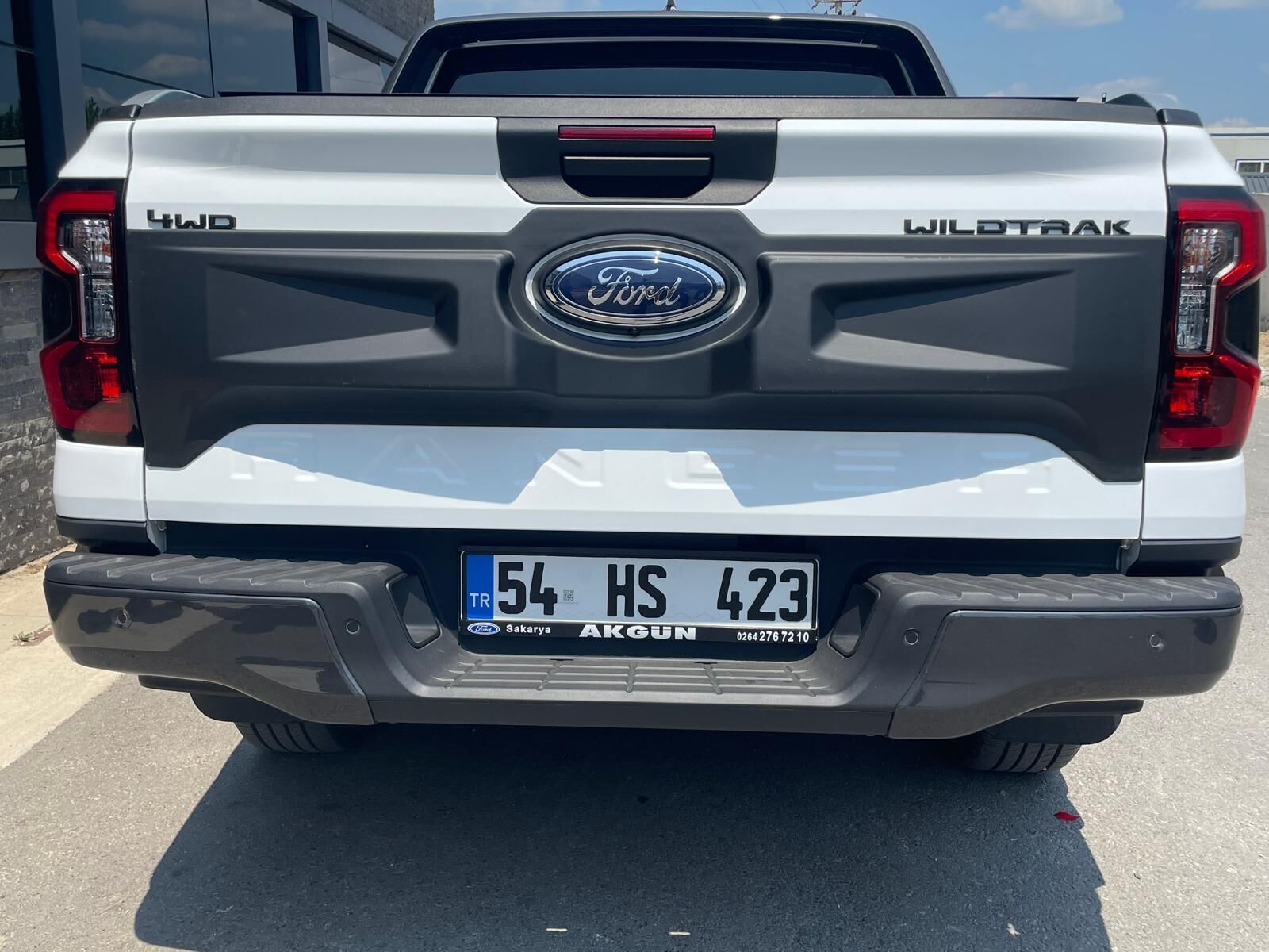Ford Ranger 2023 Uyumlu Yedek Parça Arka Kapak Yazı