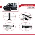 Peugeot Partner Post-Facelift 2003-2008 Arası ile Uyumlu BASIC Model Ara Atkı Tavan Barı Gri 4 Adet