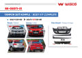 Volkswagen Golf 5 GTI 2004-2008 Uyumlu Komple Tampon Seti (Ön-Arka-Yan)