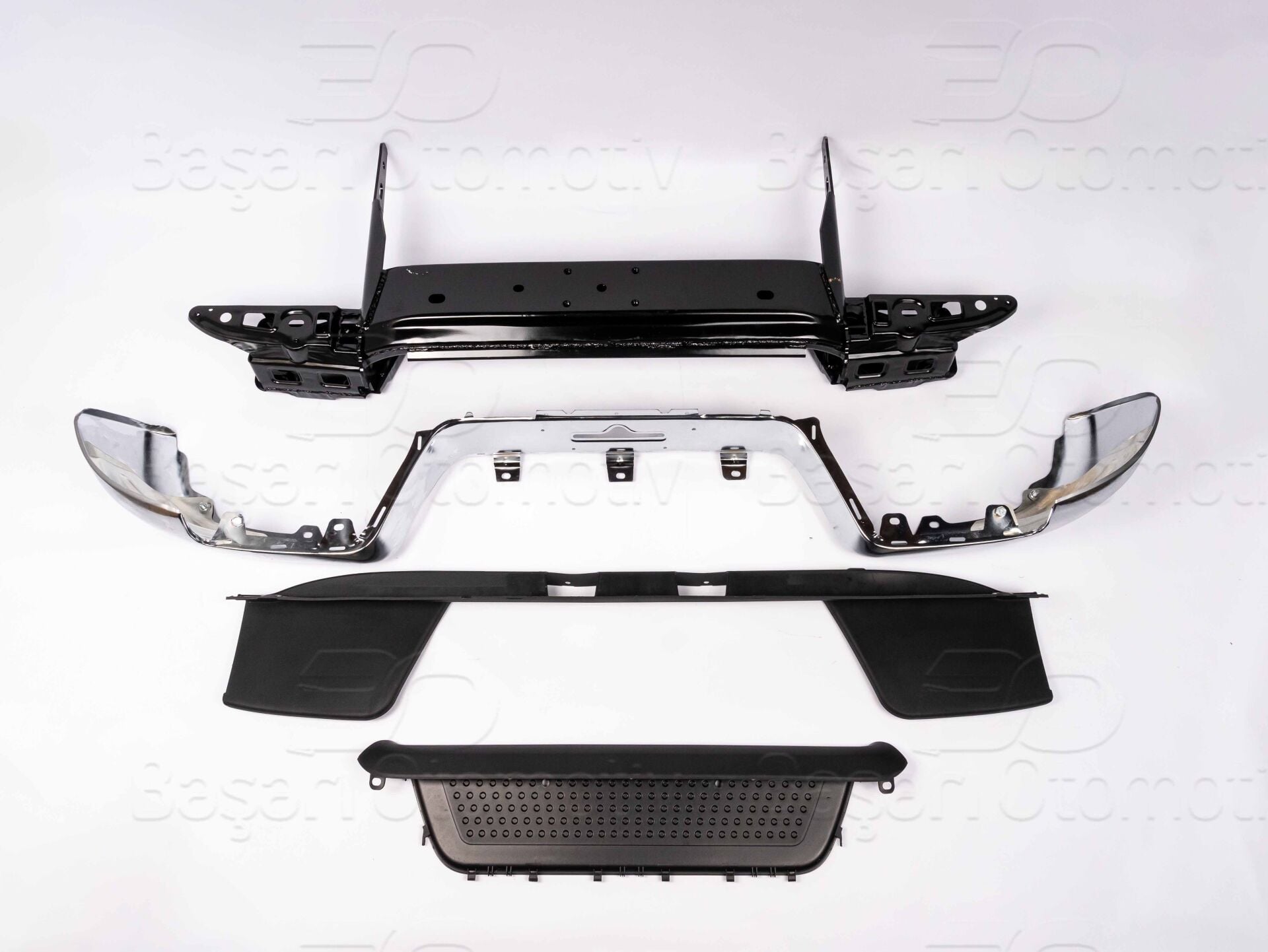 Volkswagen Amarok 2010-2020 Tampon Seti Sensörsüz Nikelajlı