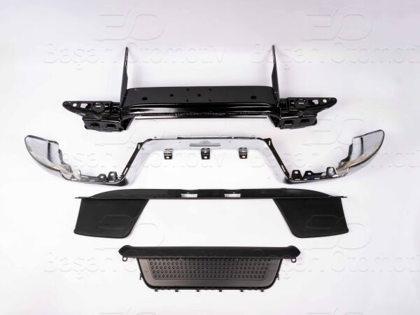 Volkswagen Amarok 2010-2020 Tampon Seti Sensörsüz Nikelajlı
