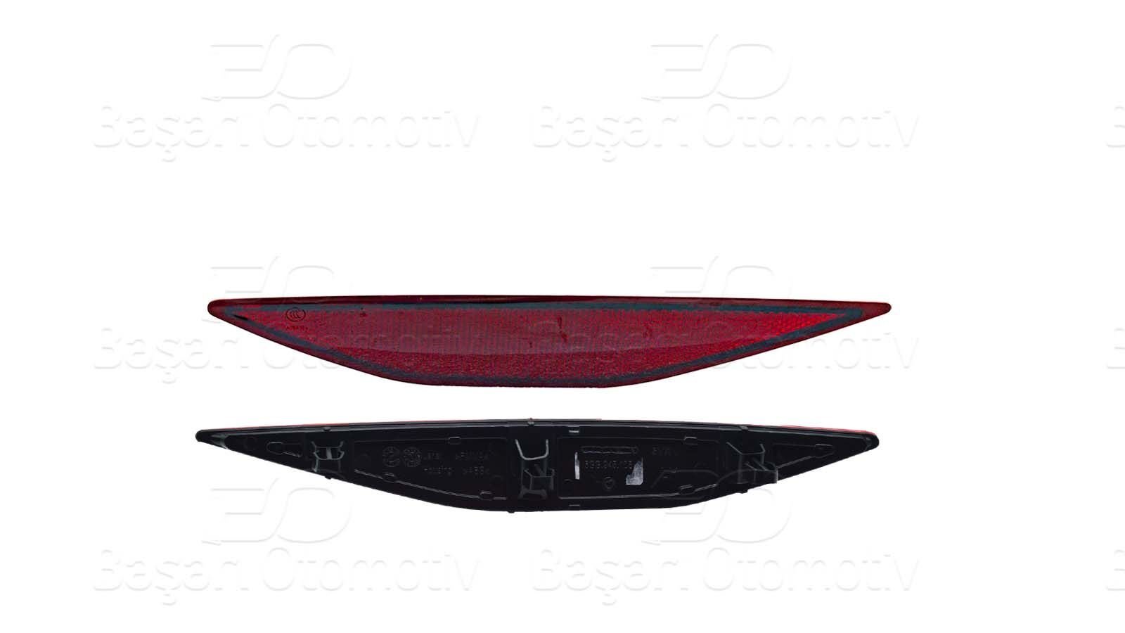 Volkswagen Golf 7 R-Line 2017 ve Sonrası Karartılmış Arka Sol Tampon Reflektörü