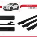 Subaru XV 2013-2017 Arası ile Uyumlu BASIC Model Ara Atkı Tavan Barı Siyah 3 Adet