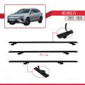 MG 5 EV 2022 ve sonrası ile Uyumlu BASIC Model Ara Atkı Tavan Barı Siyah 2 Adet