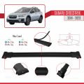 Subaru Crosstrek 2018-2023 Arası ile Uyumlu FLY Model Ara Atkı Tavan Barı Siyah 3 Adet