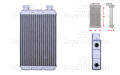 BMW 3 Compact (E36) 316i 1994-2000 / 318TDS 1995-2000 / 323Ti 1997-2000 Kalorifer Radyatörü Brazing 205x145 mm