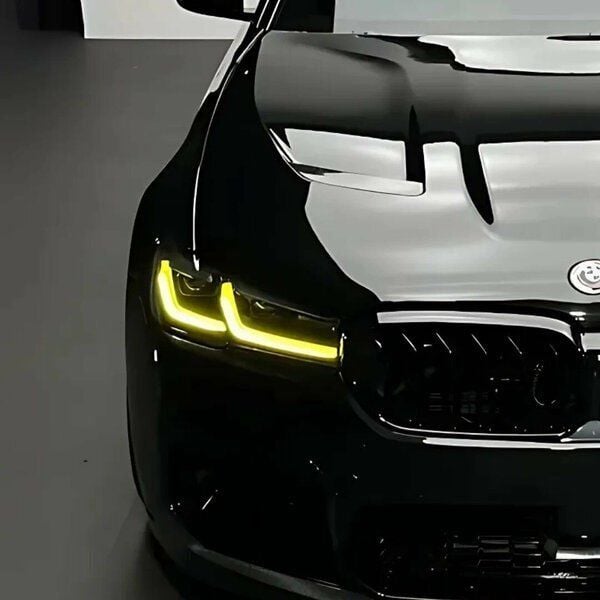 Bmw F90 LCI / G30 LCI 5 Serisi 2021+ Uyumlu Yellow DRL Led / Ram2 Project