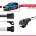 Ford Transit/Tourneo Connect 3 2022 ve Sonrası ile Uyumlu ACE-1 Ara Atkı Tavan Barı Gri 3 Adet