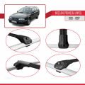 Nissan Primera (W10) Traveller 1991-1997 Arası ile Uyumlu ACE-1 Ara Atkı Tavan Barı Siyah 2 Adet