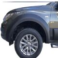 Mitsubishi L200 2016-2019 Çıkıntılı Civatasız Çamurluk Kaplama Dodik