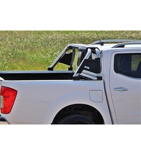 Isuzu D Max 2012-2017 (Double Plus Chrome) Poliüretan Krom Roll Bar AQM4WD PRB01