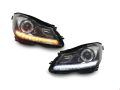 Mercedes-Benz W204 2011- Ön Far Set (Holojeni-Xenona Çevirme)