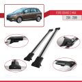 Ford Grand C-Max (C344) 2011-2019 Arası ile Uyumlu FLY Model Ara Atkı Tavan Barı Gri 2 Adet