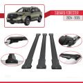 Subaru Forester (AYRIK) 2024-2025 Arası ile Uyumlu FLY Model Ara Atkı Tavan Barı Siyah 3 Adet
