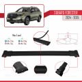 Subaru Forester (AYRIK) 2024-2025 Arası ile Uyumlu FLY Model Ara Atkı Tavan Barı Siyah 3 Adet