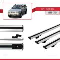 Opel Frontera 2 1999-2004 Arası ile Uyumlu BASIC Model Ara Atkı Tavan Barı Gri 3 Adet