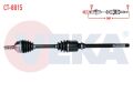 Peugeot Partner (5,5F) 1996-2008 Komple Sağ Ön Aks 1.9 D 868mm