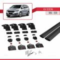 Kia Sedona 3 (YP) 2015-2021 Arası ile Uyumlu ACE-2 Ara Atkı Tavan Barı Siyah 2 Adet