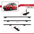 Fiat Panda 2 (169) 2003-2012 Arası ile Uyumlu BASIC Model Ara Atkı Tavan Barı Siyah 3 Adet
