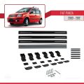 Fiat Panda 2 (169) 2003-2012 Arası ile Uyumlu BASIC Model Ara Atkı Tavan Barı Siyah 3 Adet