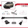 Opel Antara 2007-2016 Arası ile Uyumlu FLY Model Ara Atkı Tavan Barı Gri 2 Adet