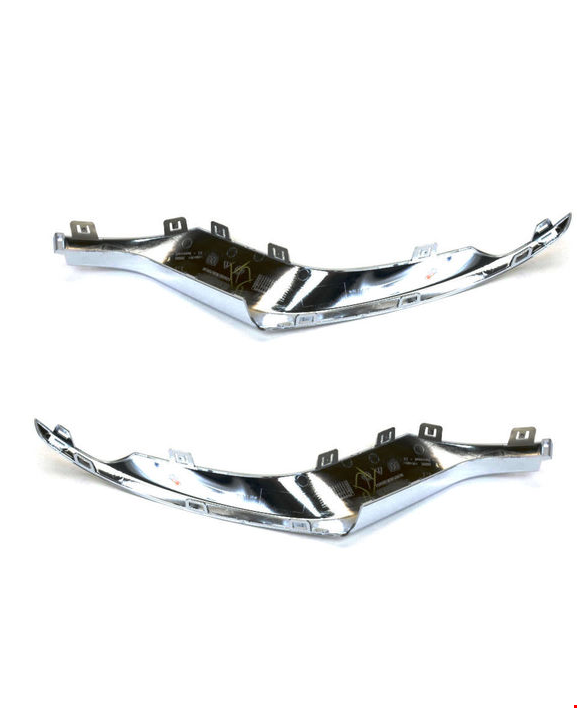 Jeep Grand Cherokee 2014 Sonrası Ön Tampon Kaplaması Krom Sol