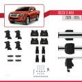 Isuzu D-Max 3 (RG01) 2020 ve Sonrası ile Uyumlu ACE-4 Ara Atkı Tavan Barı Gri 2 Adet